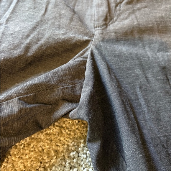 Tommy Bahama Charcoal Flat Front Shorts - Picture 2 of 7